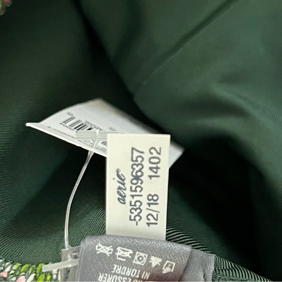 Aerie The Sunny side up floral Bikini Top and High Waisted Bikini Bottom 70’s - Picture 13 of 14